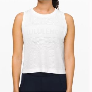 Lululemon white tank top